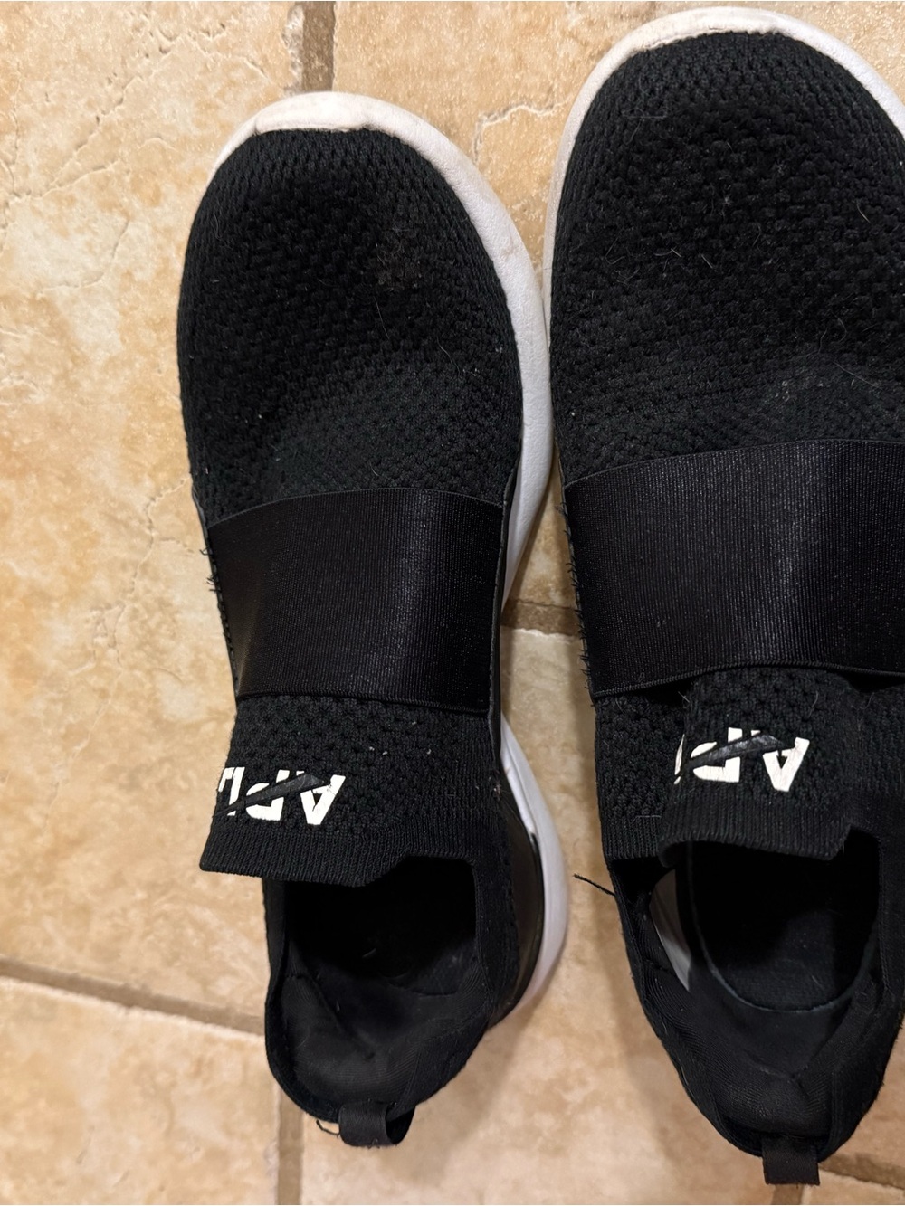 APL Slip on Black Sneakers